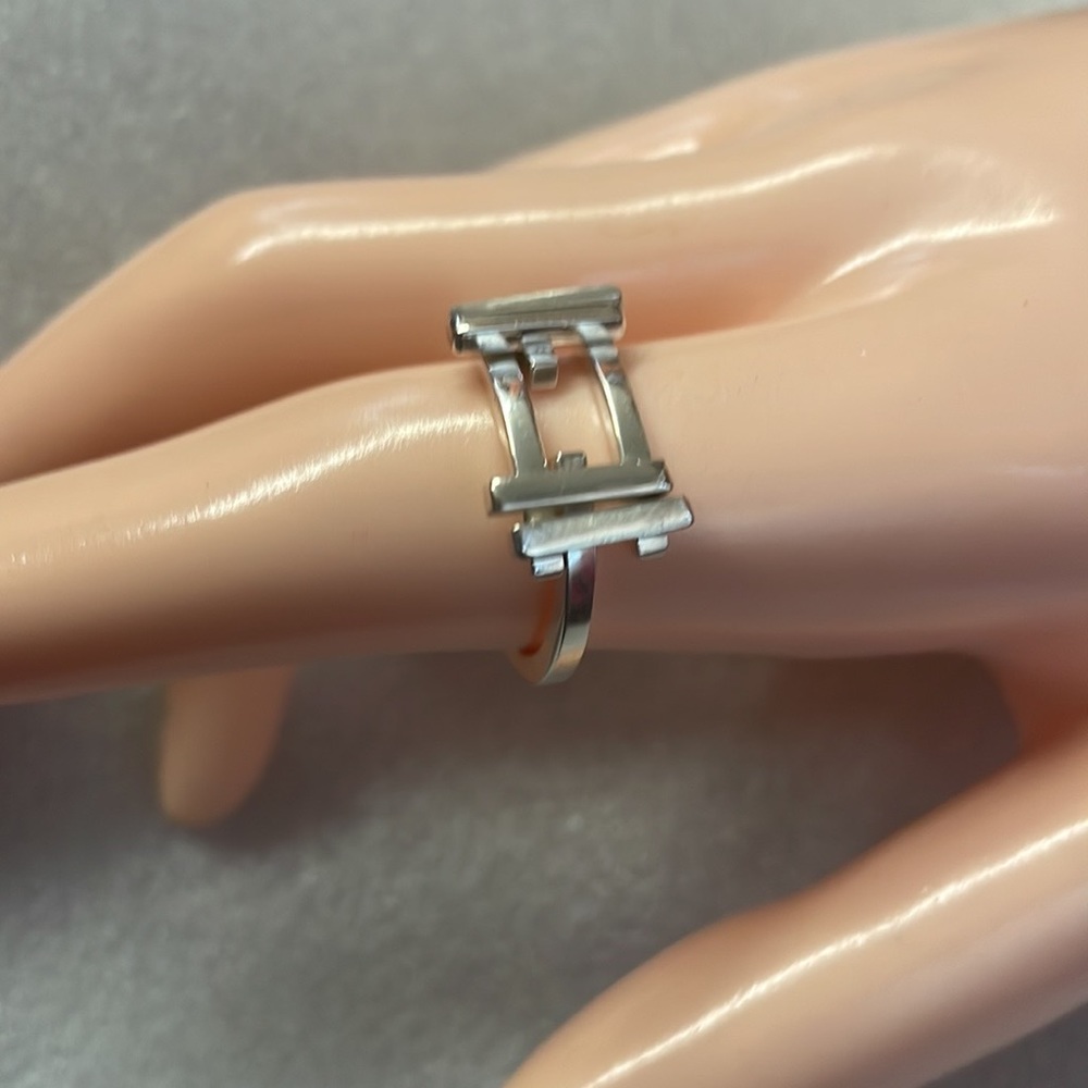 TIFFANY & Co 925 Frank Gehry Axis Ring Only Size 6.5
